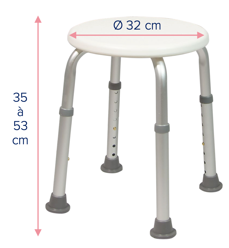 Tabouret de douche - Doa