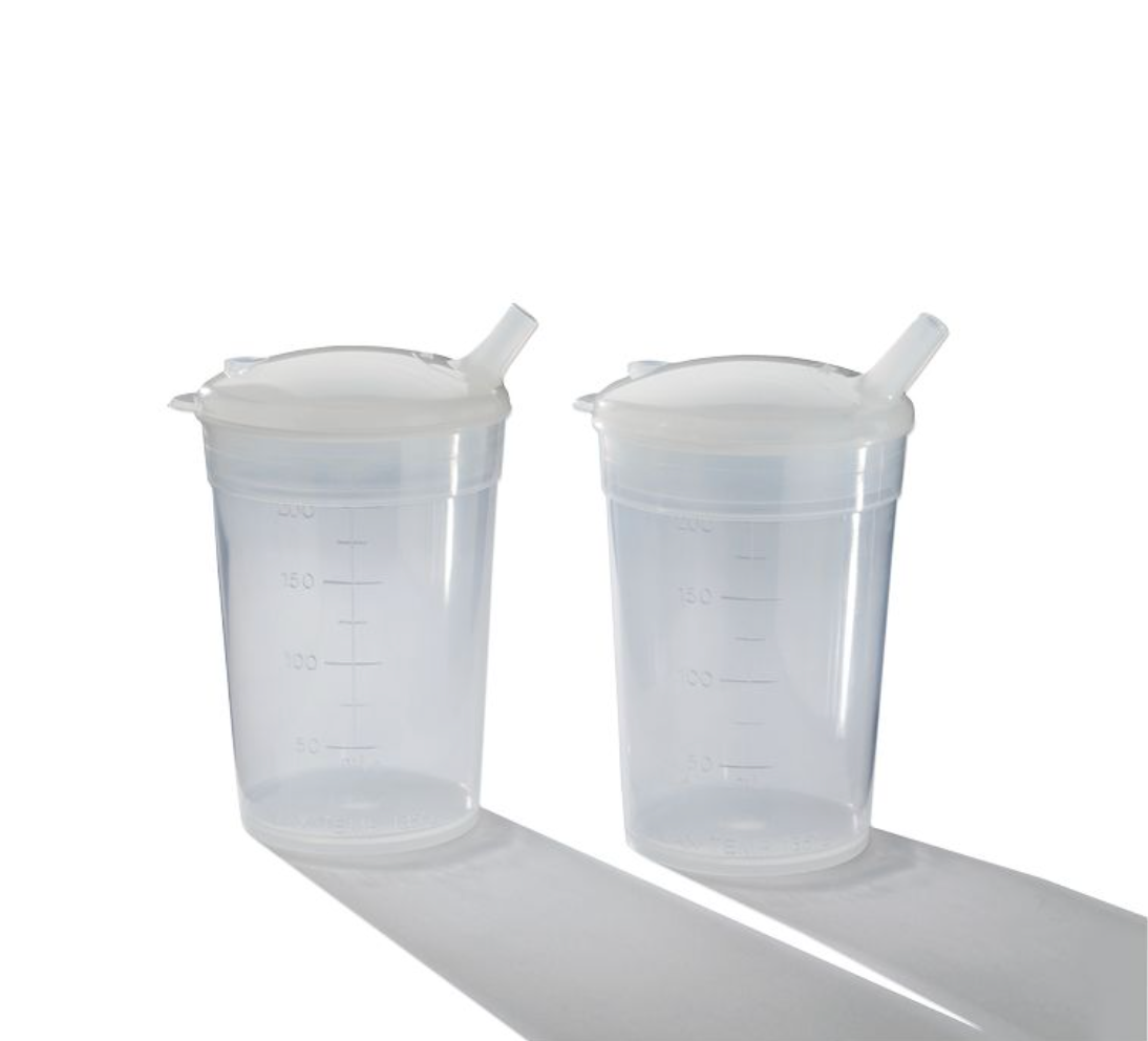 Lot de 2 verres canards plastiques Identités