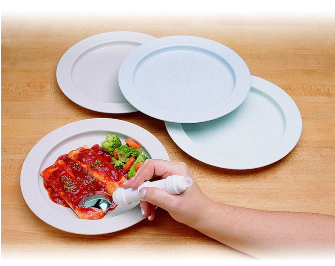 Assiette Rebord Anti-Dérapante