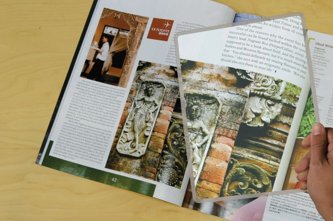 Page Loupe A4 Rigide Medicadom