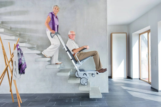 Monte escalier Scalacombi : la solution idéale pour franchir les escaliers en toute sécurité !