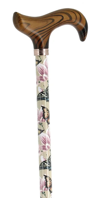 Canne réglable en aluminium Beige Fayet